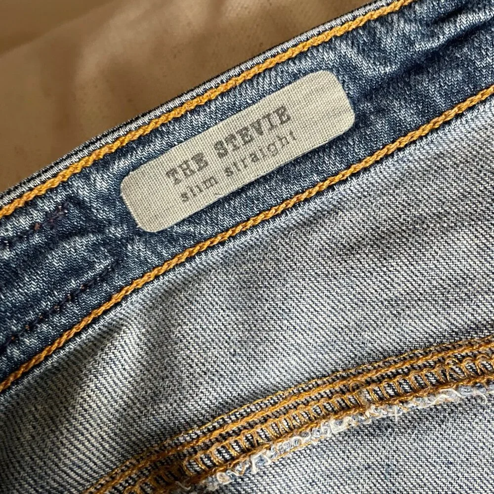 Adriano Goldschmied AG Stevie Slim Straight Jeans 27 - Picture 10 of 11